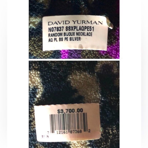 Gorgeous David Yurman 50” Pearl Bead & Chain Sterling Silver Necklace - Picture 17 of 17